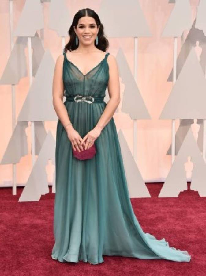 Deslumbrantes bajo la lluvia en los Oscar 2015