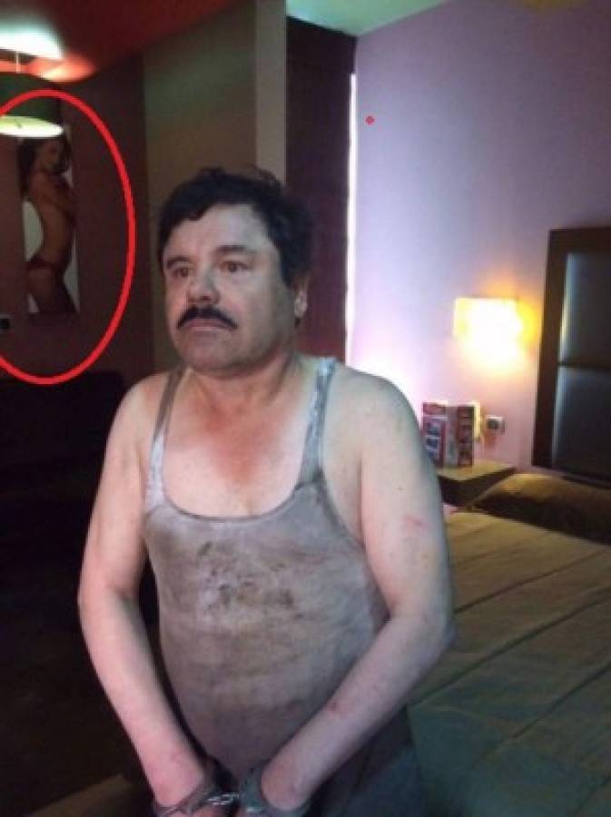 Sensual modelo ''presente' en la captura de ''El Chapo'' genera la polémica en las redes