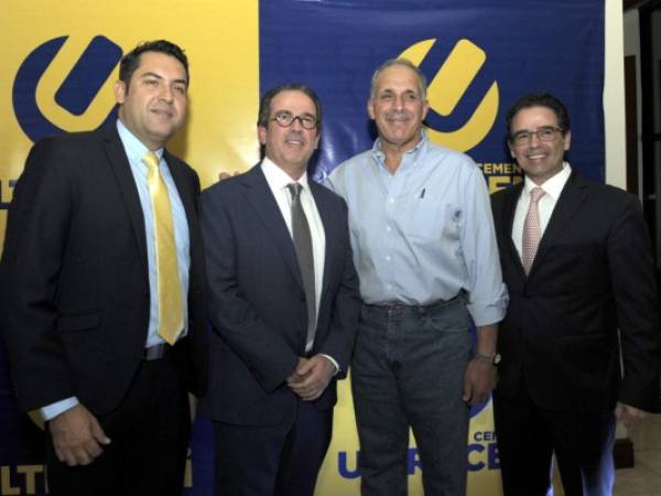 Ismael Ballestas, Juan Manuel Ruiseco, Nasry Asfura y Nicolás Ruiseco. Foto: EL HERALDO/Alejandro Amador