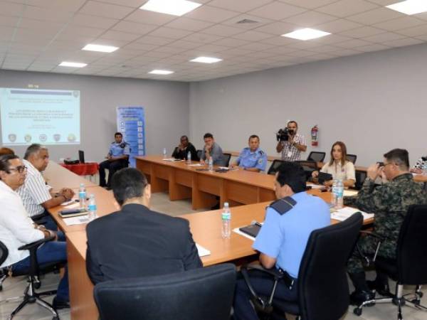 Esta fue la primera reunión de trabajo de la Comisión Nacional para la Seguridad y Prevención de la Violencia.