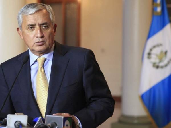 Otto Pérez Molina, presidente de Guatemala a quién le exigen la renuncia.