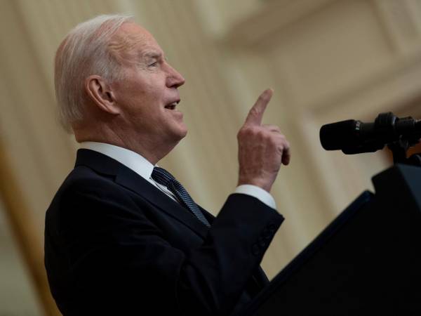 El presidente de Estados Unidos, Joe Biden.