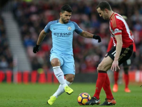 El Manchester City se impuso ante el Sunderland este domingo (Foto: Agencias / AFP / Deportes EL HERALDO Honduras)