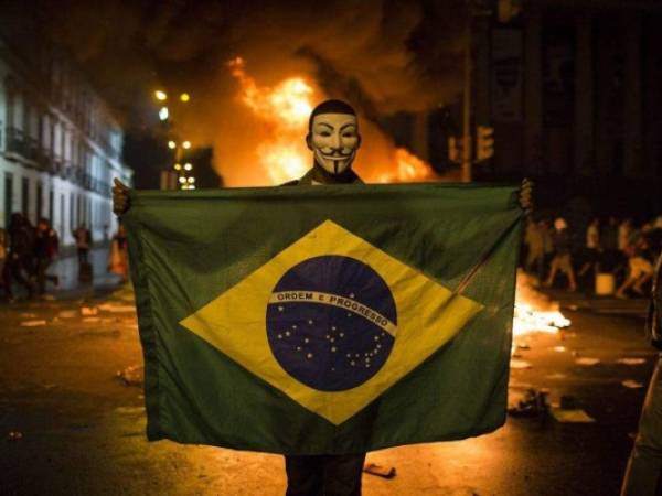 Desde el mundial del 2014, Brasil vive una convulsión que final que, hasta el momento, derivó en la suspensión de su presidenta Dilma Rousseff, foto: Agencia AFP.