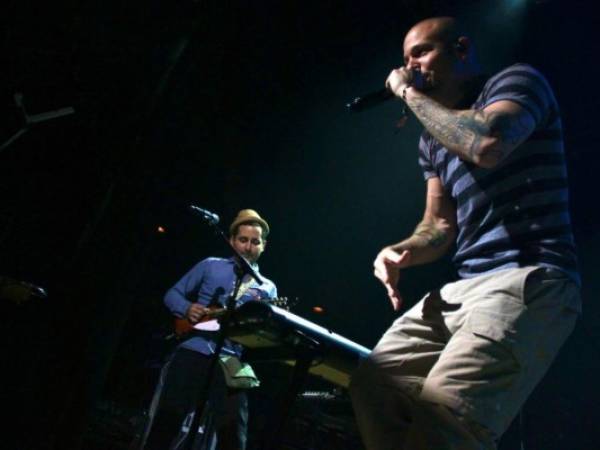 Los integrantes de 'Calle 13'