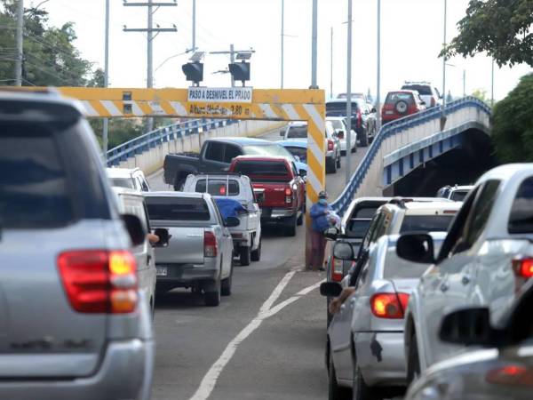 En el Distrito Central, hay un automóvil por cada dos habitantes.