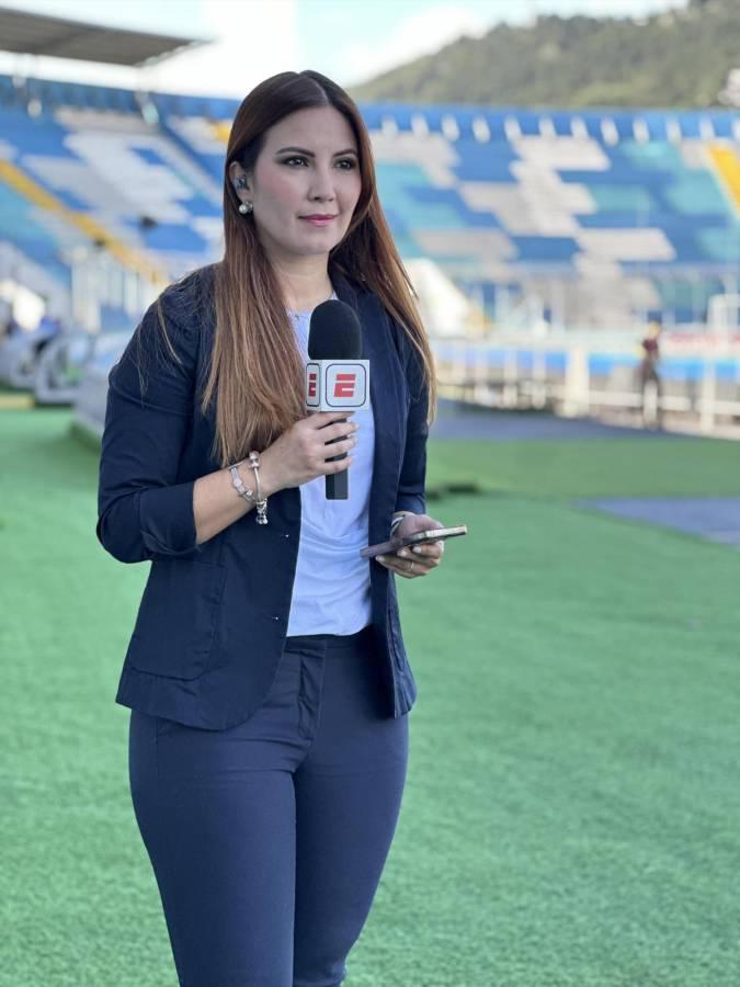 Presentadoras catrachas que embellecen previa del Honduras vs México en San Pedro Sula