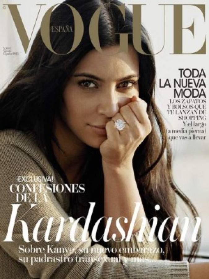 kim en portada de vogue españa