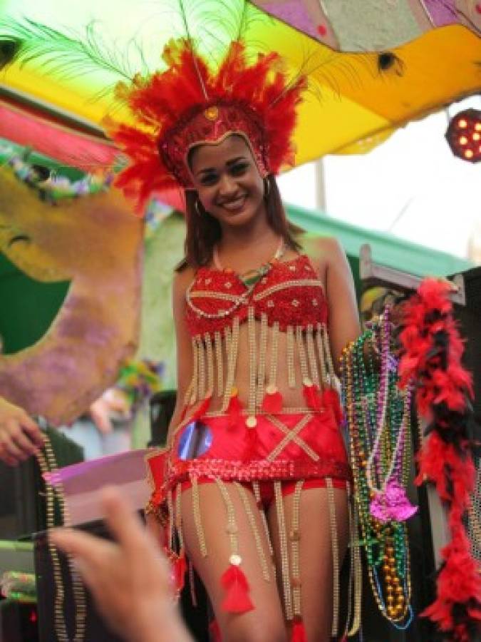 Una verdadera fiesta se vivió en el carnaval de La Ceiba