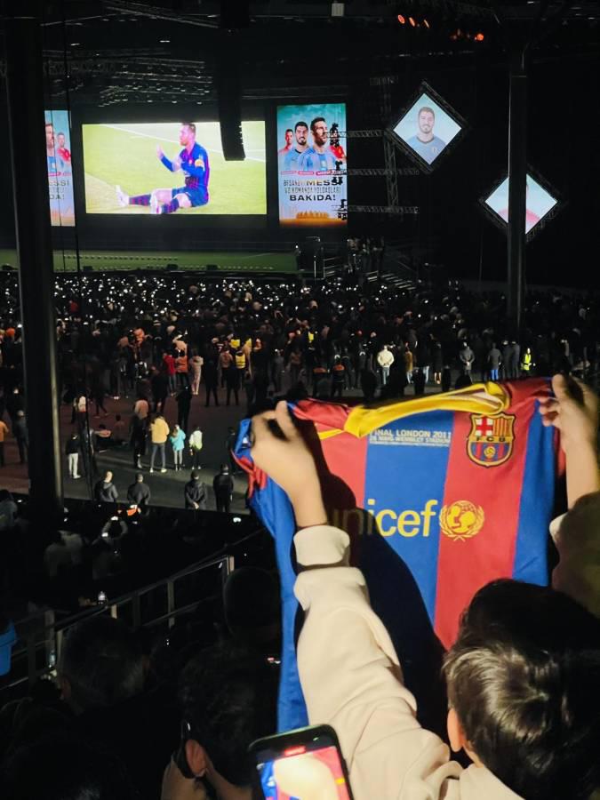 Messi sorprende con su viaje  relámpago a exótico país