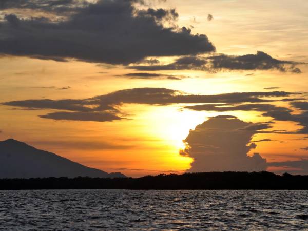 San Lorenzo, Valle, es una de las zonas turísticas de Honduras donde se pueden apreciar bellos atardeceres.