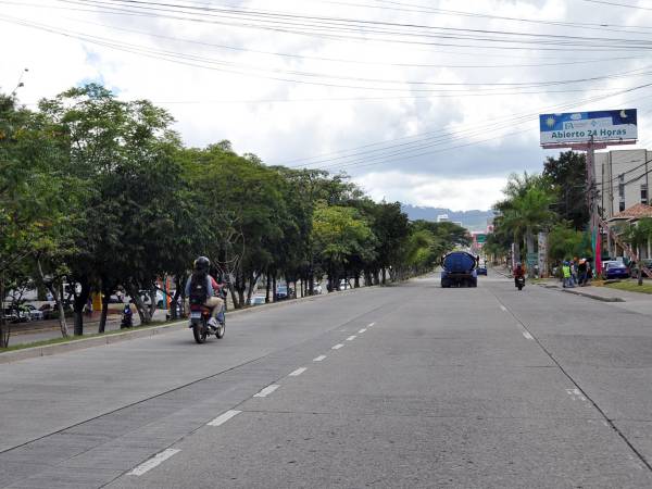 A la altura de la colonia Florencia Norte se harán los cierres de calle en el bulevar Suyapa por la construcción de un túnel.