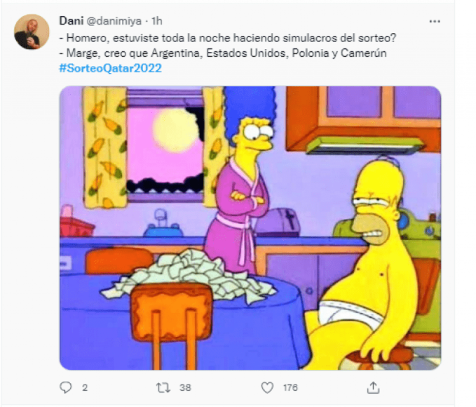 Los divertidos memes que dejó el sorteo del Mundial de Qatar 2022