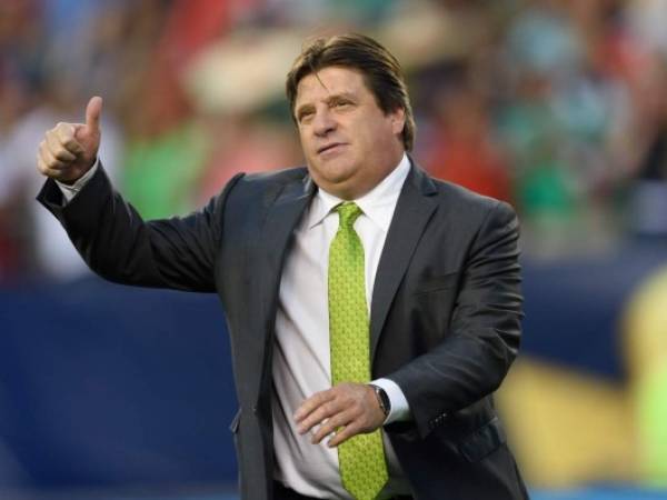 Miguel Herrera, técnico de México.