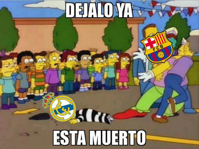 Los mejores memes que dejó goleada del Barcelona sobre Real Madrid en final de Supercopa