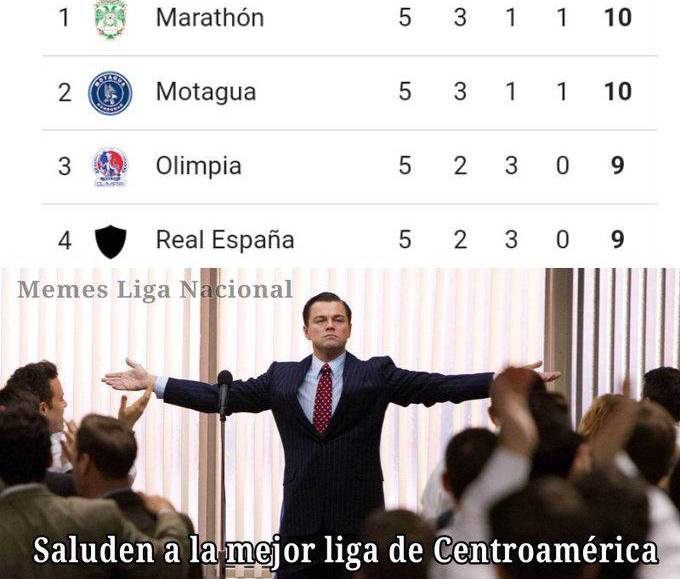 Memes de la jornada 5 de la Liga Nacional: Marathón decepcionado y un Vida feliz