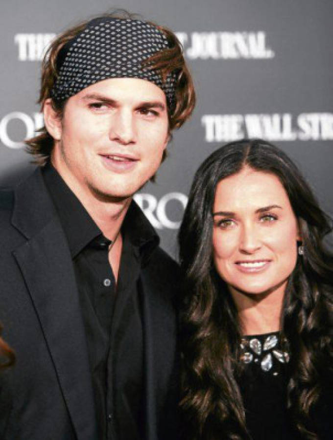 Demi Moore le pidió divorcio a Ashton Kutcher