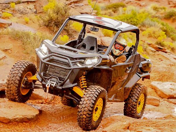 Maverick X3 es el side-by-side más potente de Can-Am con un motor que provee 200 hp.