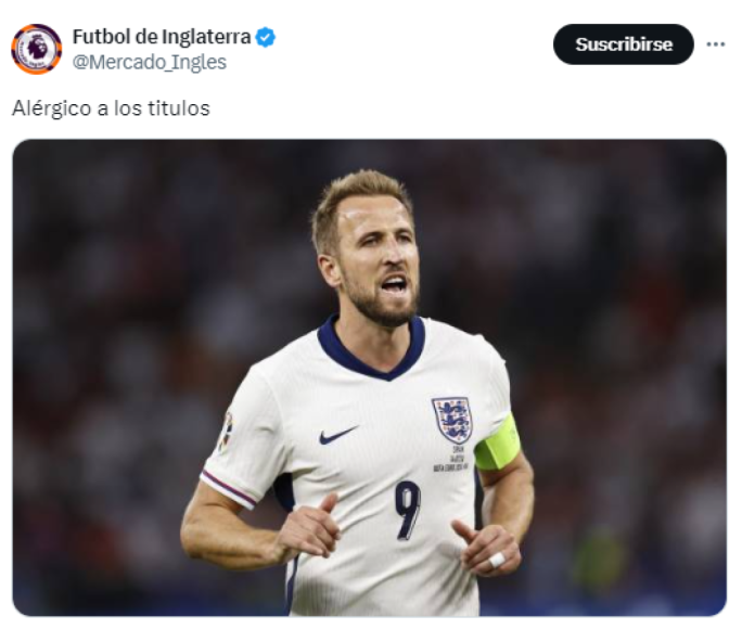 Los mejores memes que dejó final de Eurocopa, Kane es la víctima