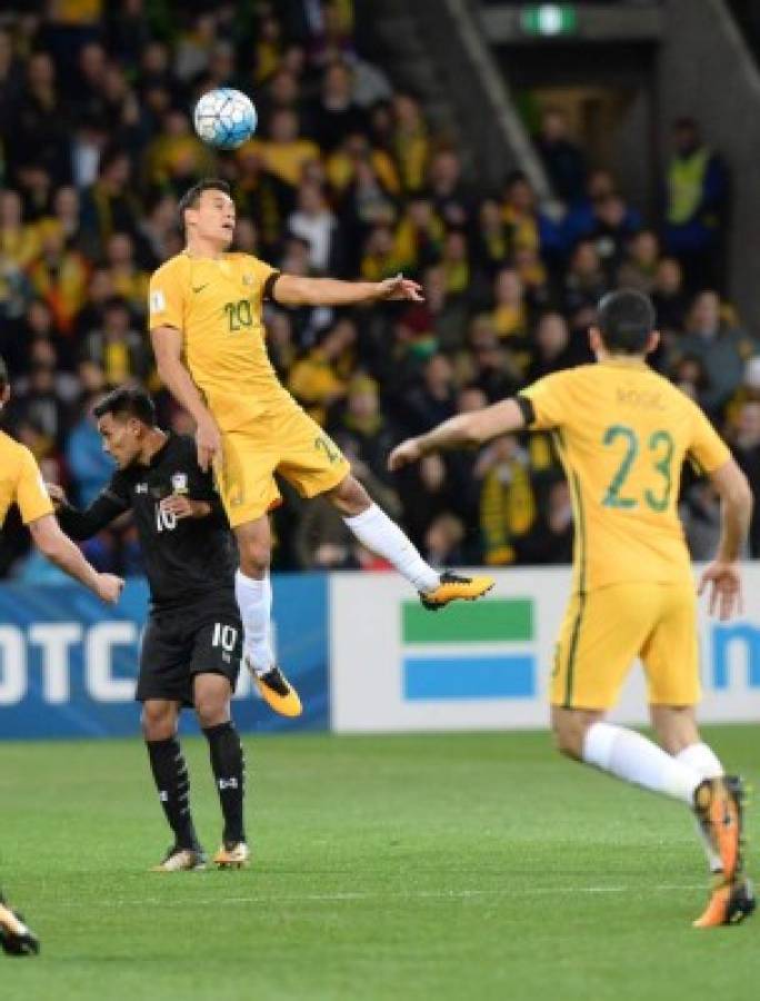 Australia venció por 2 a 1 a Tailandia