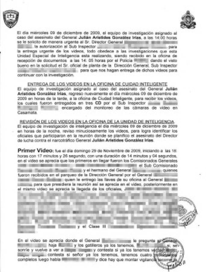 Manipularon informe de investigación del crimen de Arístides González