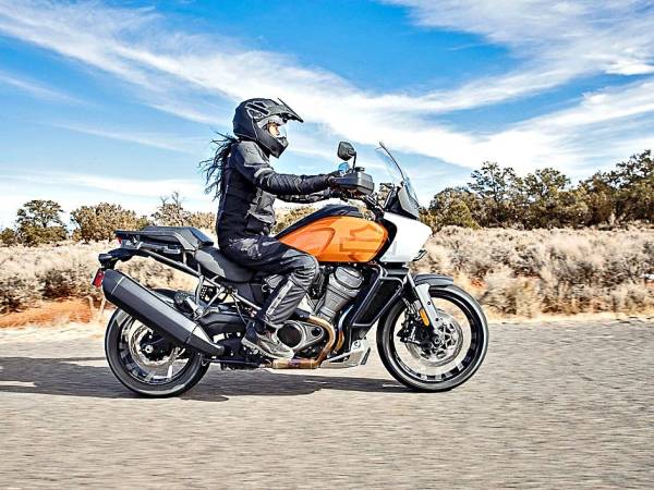 El peso total del nuevo modelo de Harley Davidson es de 258 kilogramos.