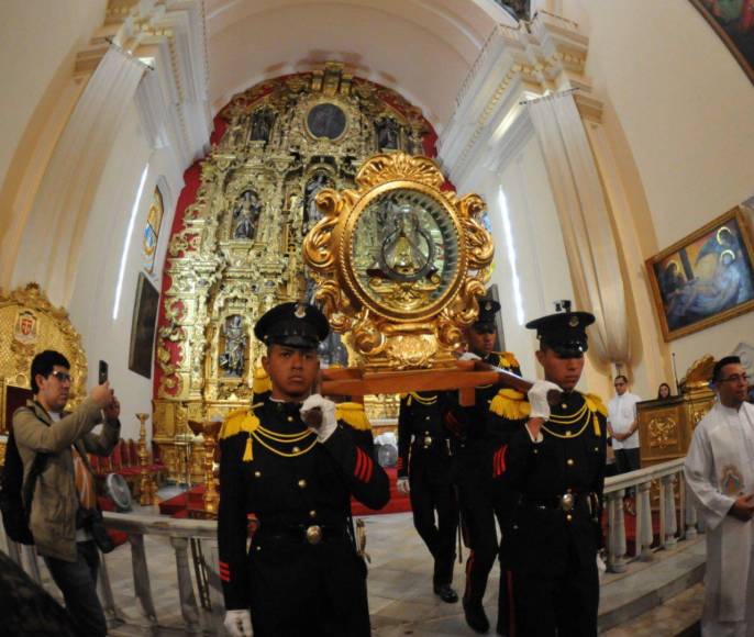 Fe y devoción en peregrinación por el 277 hallazgo de la Virgen de Suyapa