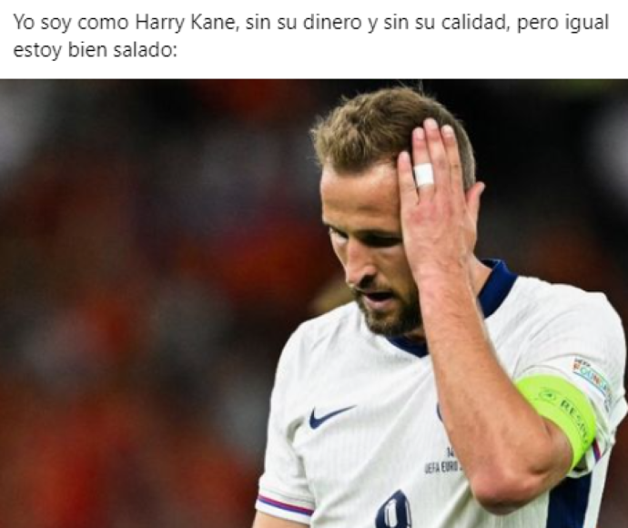 Los mejores memes que dejó final de Eurocopa, Kane es la víctima