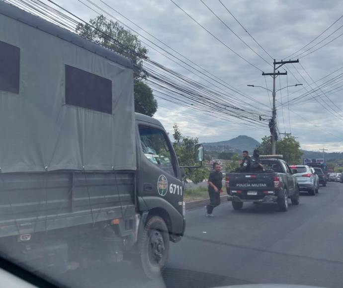 Ambiente previo a la elección del fiscal en Honduras: calles cerradas, baja circulación en el anillo periférico y edificios militarizados