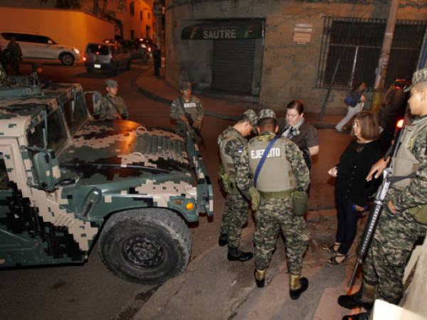 Fuertes medidas de seguridad antes, durante y después de la toma de posesión.