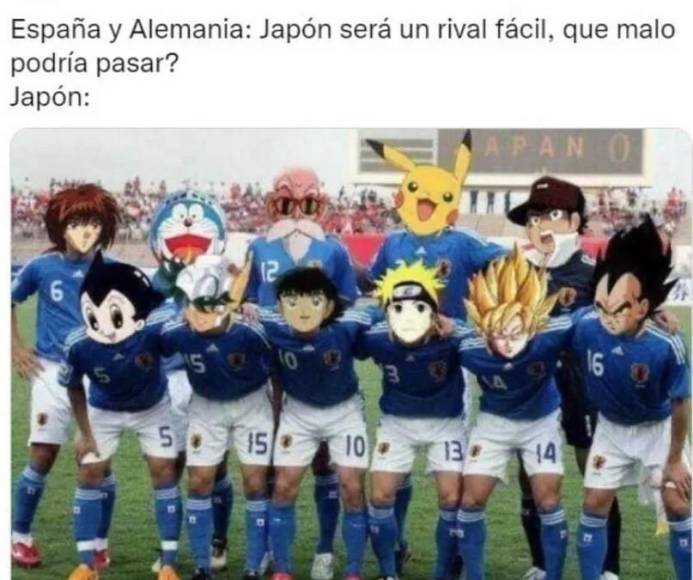 Los memes que deja el debacle de Alemania al quedar eliminada de Qatar 2022