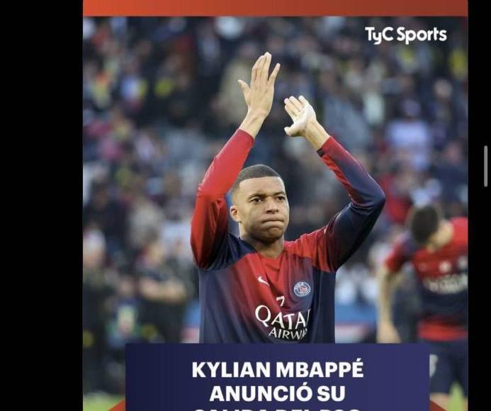 Mbappé se despide del PSG: Lo que dicen los grandes medios y periodistas