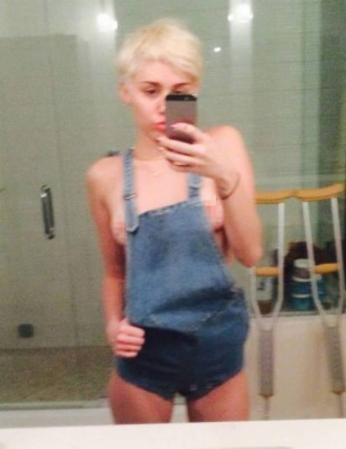 Hackean a Miley Cyrus y publican foto íntima