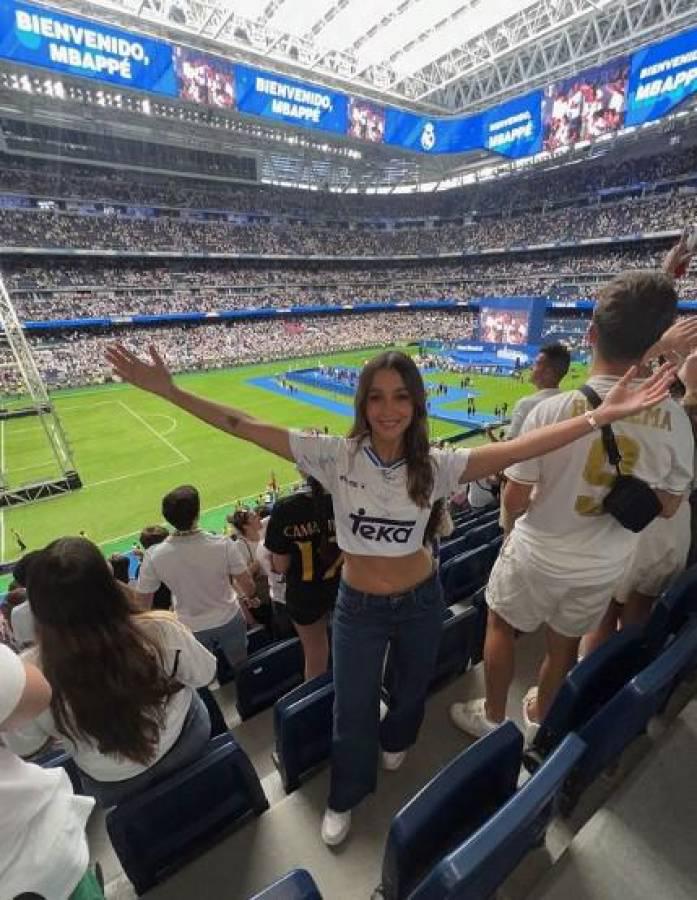 Quién es Nuni Joya, la hondureña que viajó en avión con jugadores del Real Madrid