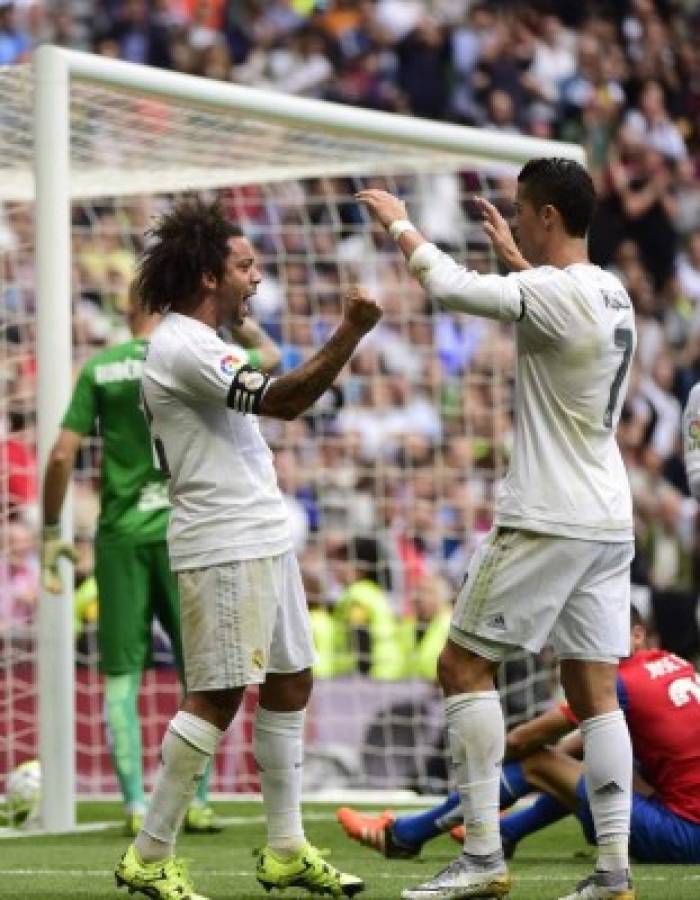 Real Madrid gana al Levante con goles de Ronaldo y Marcelo