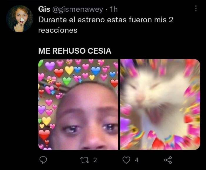 ¡Una locura! Fans de Cesia Sáenz comparten memes tras estreno del sencillo “Me rehúso”