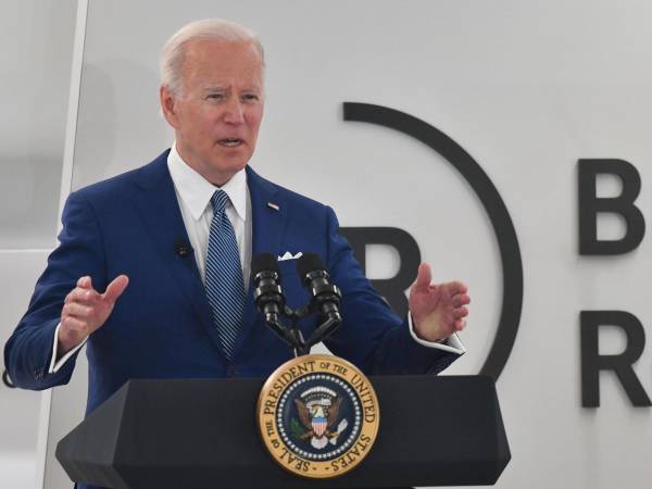 El presidente de Estados Unidos, Joe Biden.