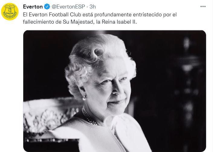 Muestras de pesar: Así llora el fútbol inglés la muerte de Isabel II