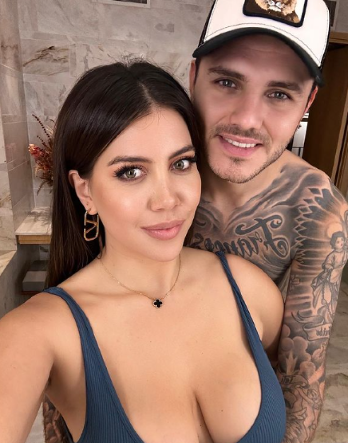 Wanda Nara le revela a Icardi que le fue infiel con su excompañero de equipo