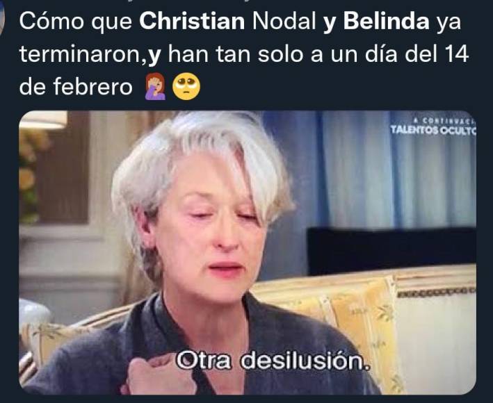 El idilio de Belinda y Nodal llegó a su fin: estos son los mejores memes tras su separación