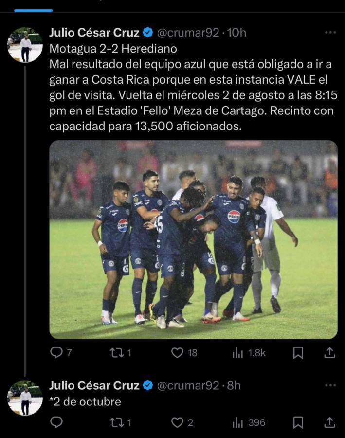 “Fuera Diego”: así reaccionó la prensa tras empate de Motagua-Herediano