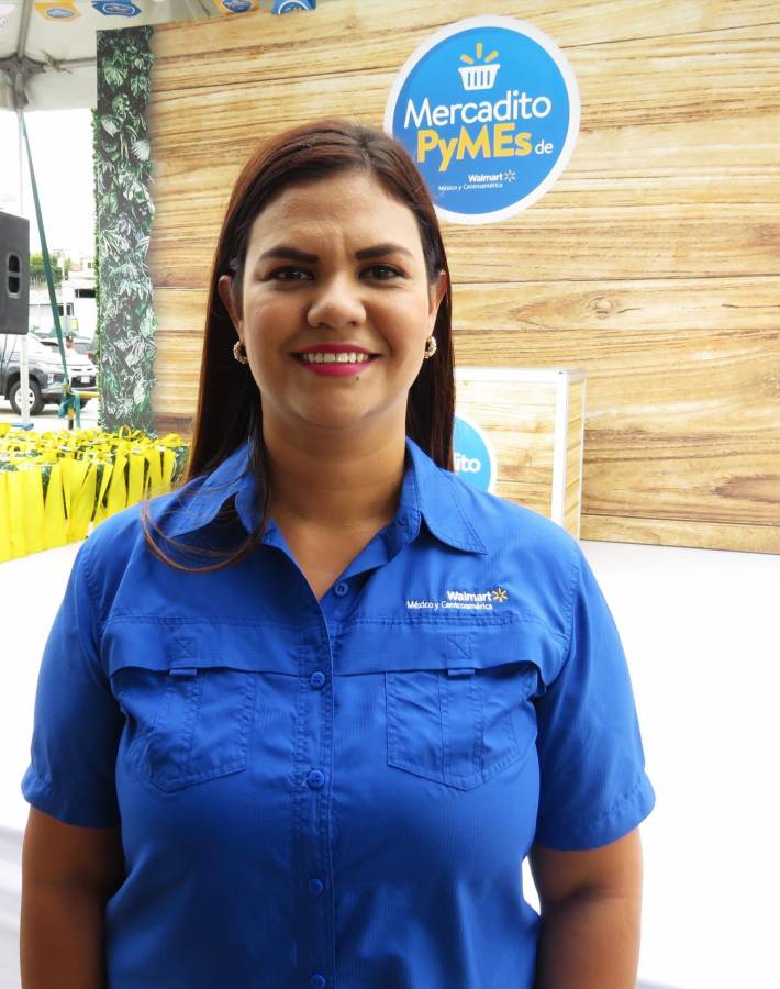 <i>Lynda Marín, ejecutiva de Walmart. </i>