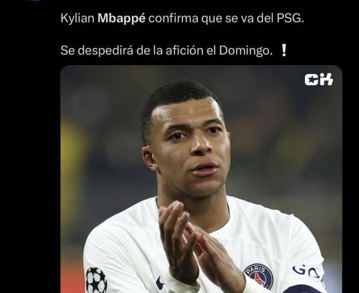 Mbappé se despide del PSG: Lo que dicen los grandes medios y periodistas