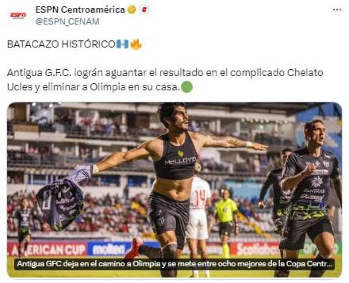 Olimpia eliminado de Copa Centroamericana y estos son los ‘culpables’, según periodistas