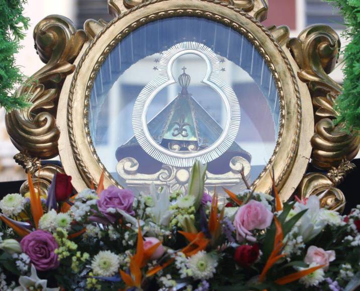 Aniversario 277: comienza celebración con llegada de Virgen de Suyapa a Basílica