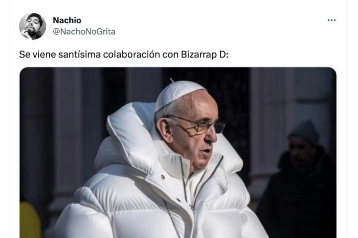 Abrigo del papa Francisco creado con IA causa furor en redes