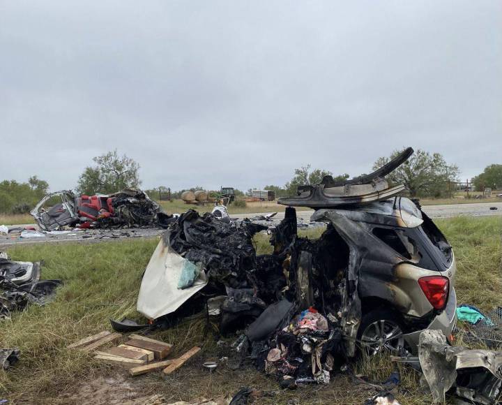 ¿Qué se sabe del accidente donde varios hondureños murieron en Texas?