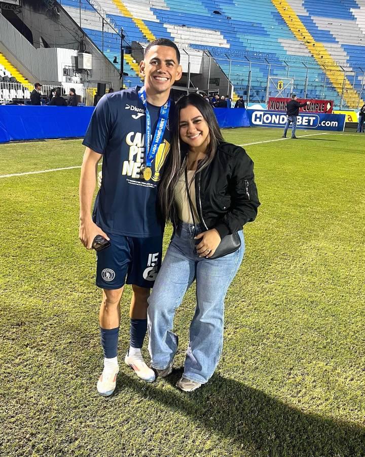 Esposas y novias de jugadores; así celebraron el título 19 del Motagua