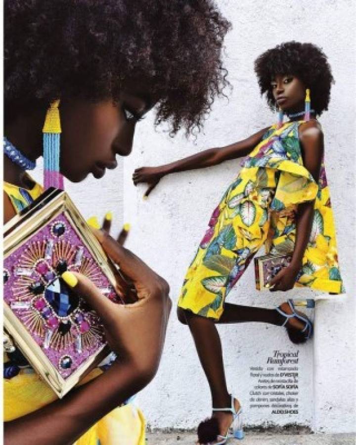 Jackeline Solange deslumbra en Vogue Italia