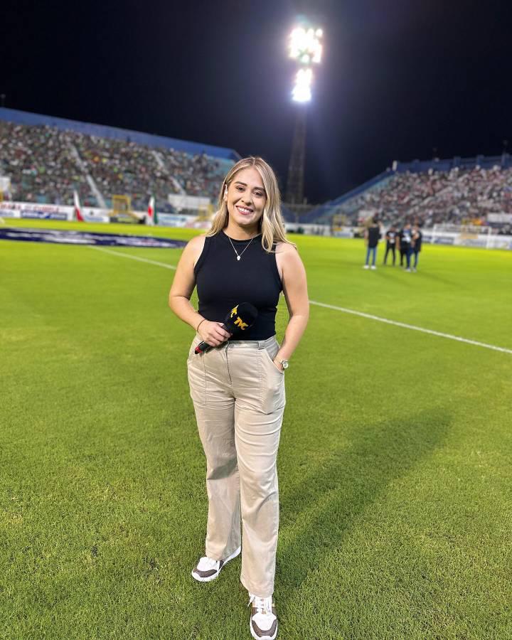 Presentadoras catrachas que embellecen previa del Honduras vs México en San Pedro Sula